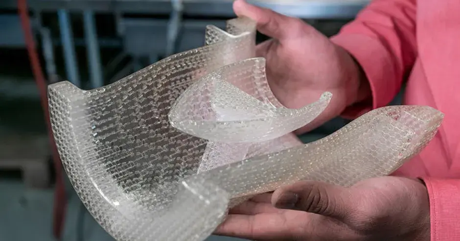 SLA QuickCast® patterns on the ProX® 800 in Accura® CastPro™ Free dramatically reduce  the time and cost of aerospace investment casting tools