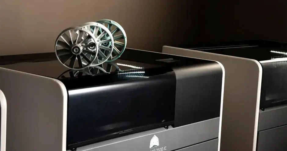 3D printed wax patterns for investment casting printed on the ProJet MJP 2500 IC