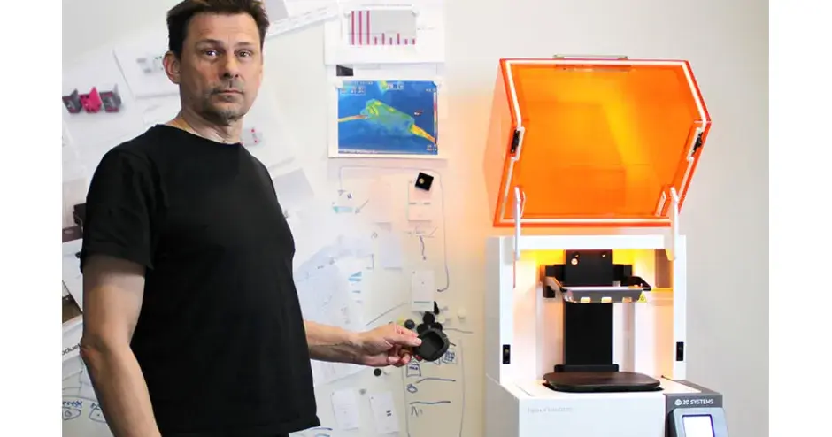 Design agency, Splitvision, invests in 3D Systems Figure 4 3D printer for part prototyping
