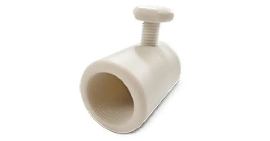 A rigid, white material that can be sterilized and tested at high temperature