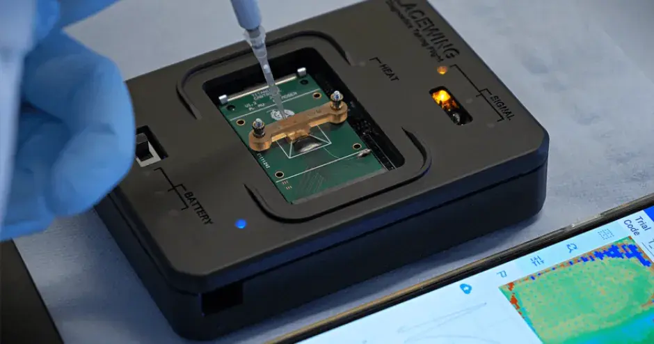 Figure 4 3D printed components advance diagnostics device