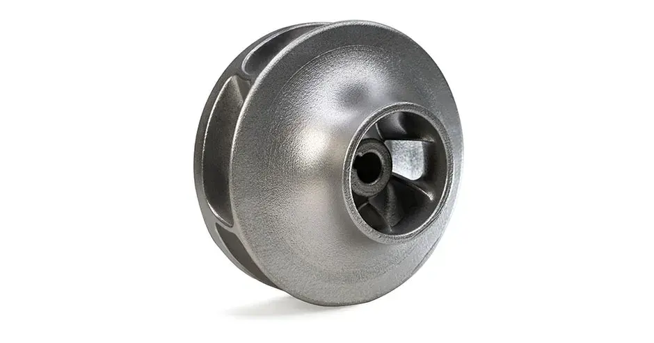 A 3D printed Impeller made from Direct Metal Printing