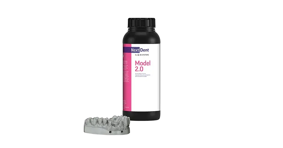 3D Systems NextDent Model 2.0 for Dental Applications
