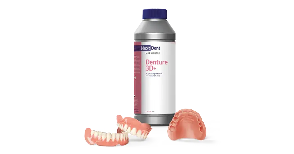  3D Systems NextDent Denture 3D+ Material for dental applications