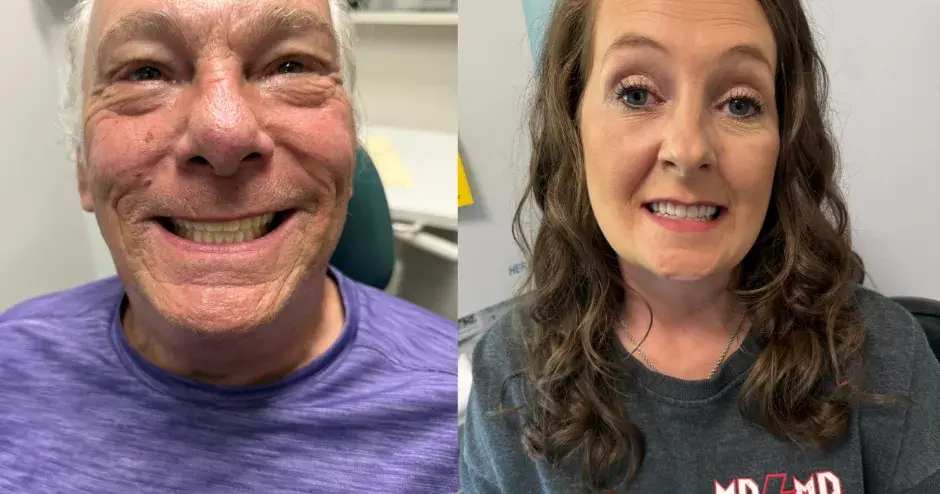 Patients with NextDent Jetted Dentures