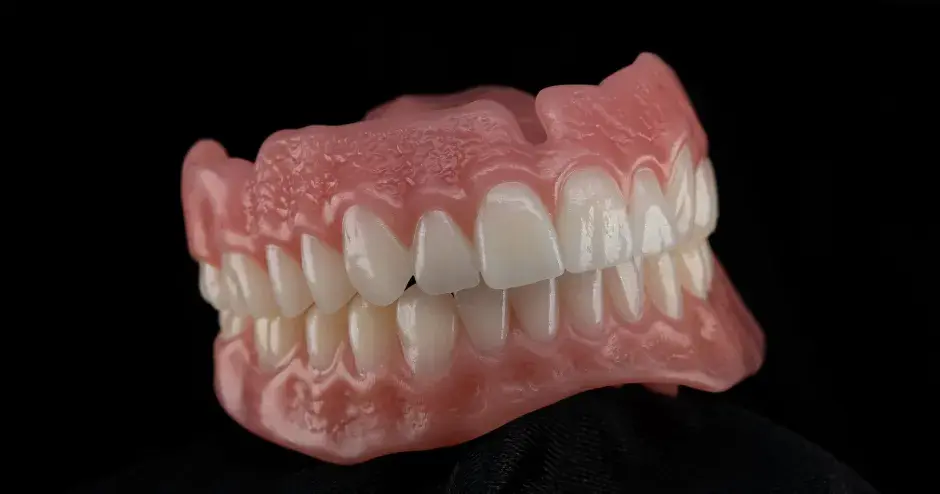 NextDent Jetted Dentures 3D printed with the NextDent 300