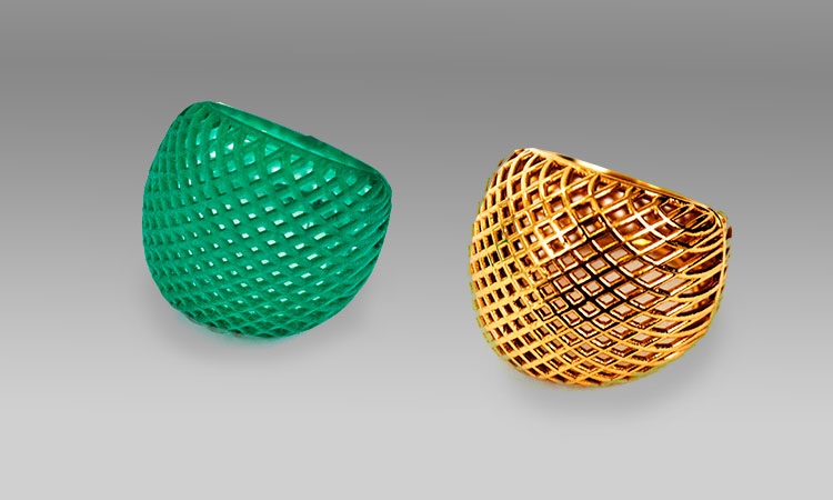 joyas personalizadas usando la impresión 3D